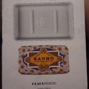 BANHO soap& porcelain  tray gift set